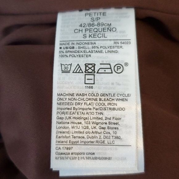 Banana Republic Wrinkle-Reistant Tie-Back Dress SP - Picture 7 of 8